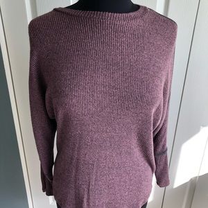 Flamingo Urban brand racing stripe sleeve sweater